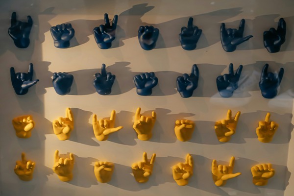 American sign language alphabet