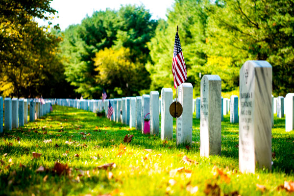 Veterans cemetery