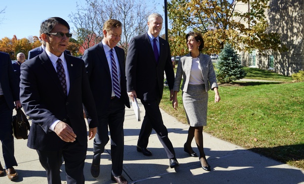 Governor Lamont meets with Governor Raimondo and Governor Baker in Providence