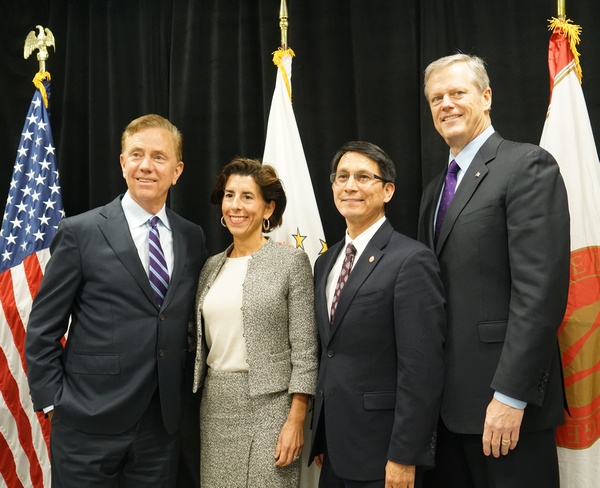 Governor Lamont meets with Governor Raimondo and Governor Baker in Providence