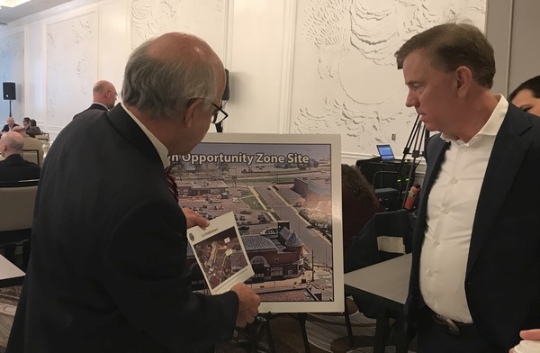 Governor Ned Lamont on Wednesday morning delivered welcoming remarks at the 2019 Connecticut Opportunity Zones Conference, hosted by the Department of Economic and Community Development at the Omni Hotel in New Haven. [Download in high quality]