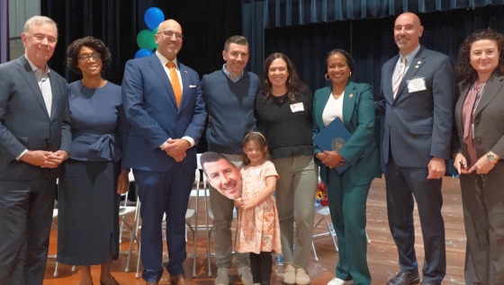 2026 Connecticut Teacher of the Year Brian Betesh.