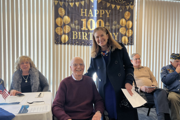 Lt. Governor and WWII Veteran