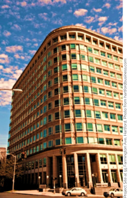 55 Farmington Avenue state office building in Hartford