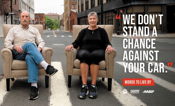 we don't stand a chance against your car - words to live by - mature predestrian safety - highway safety office