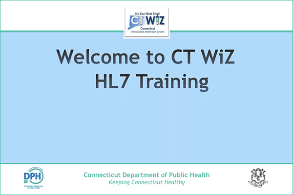 CT WiZ training: EHR HL7 Patient Management 13 minute long webinar