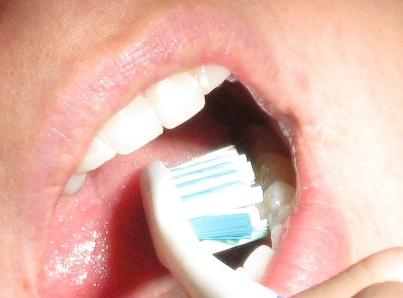 toothbrushing inside area