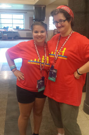 Genna at Best Buddies Conference