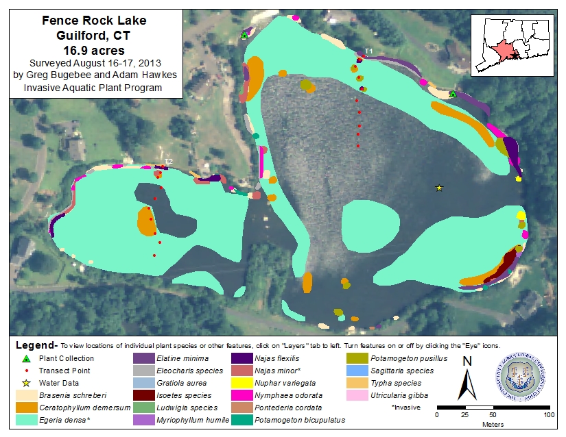 Fence Rock Lake 2013 Map