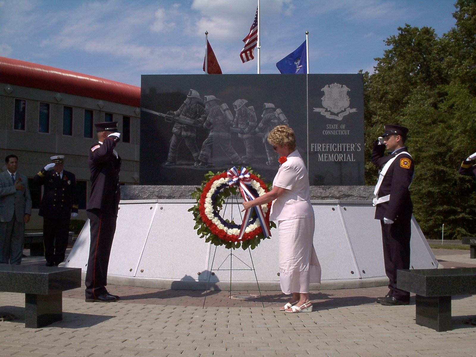 FF Memorial Dedication