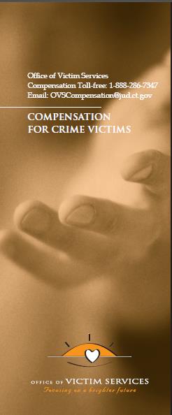 Office of Victim Services Compensation for Crime Victims Brochure Cover