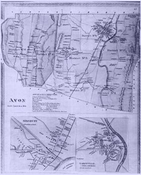 old map of avon