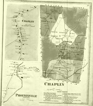 old map of chaplin
