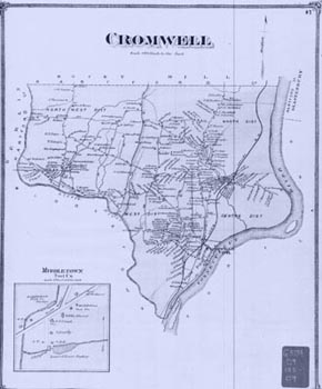 old map of cromwell