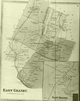 old map of east granby
