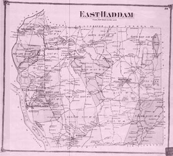 old map of east haddam
