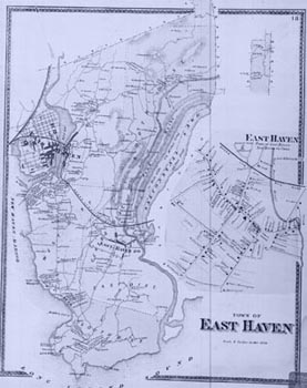 old map of east haven
