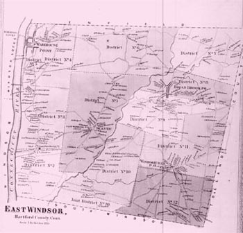 old map of east windsor