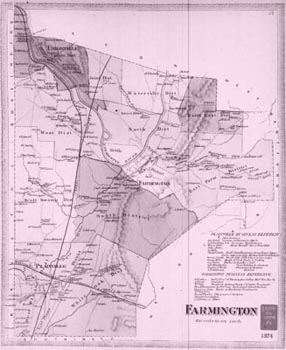 old map of farmington
