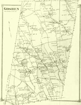 old map of goshen