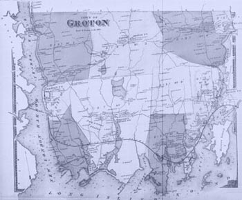 old map of groton