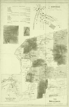 old map of killingly
