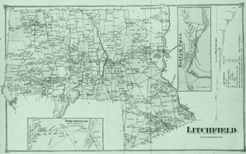 old map of litchfield