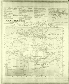old map of manchester