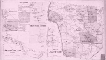 old map of mansfield