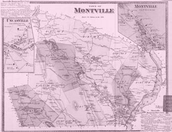 old map of montville