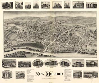 old view of new milford