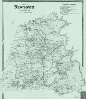 old map of newtown