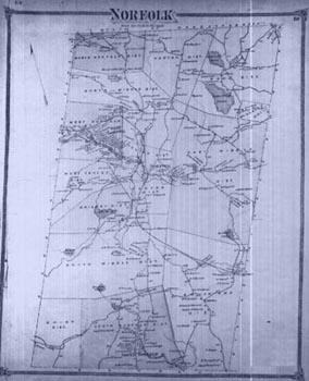 old map of norfolk