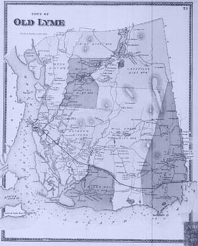 old map of old lyme