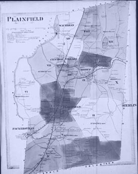 old map of plainfield