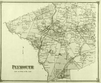 old map of plymouth