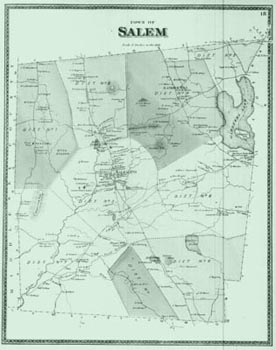 old map of salem