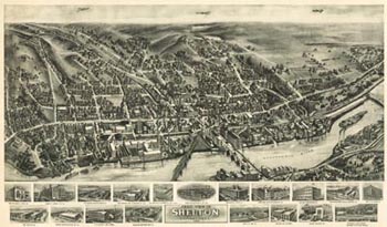 old view of shelton
