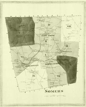 old map of somers