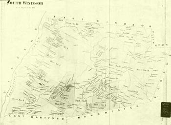 old map of south windsor