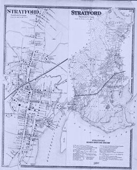 old map of stratford