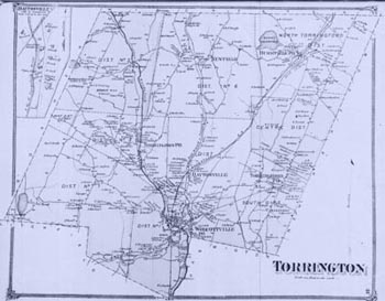 old map of torrington