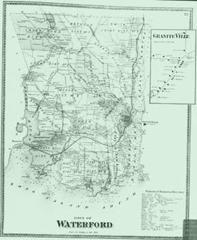 old map of waterford