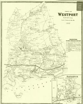 old map of westport