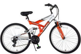 orange bridgeway bike