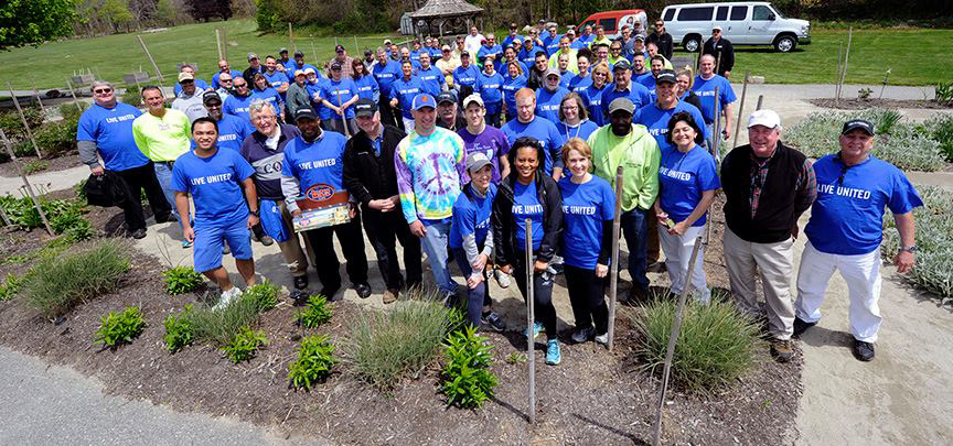 Volunteers for Day of Caring