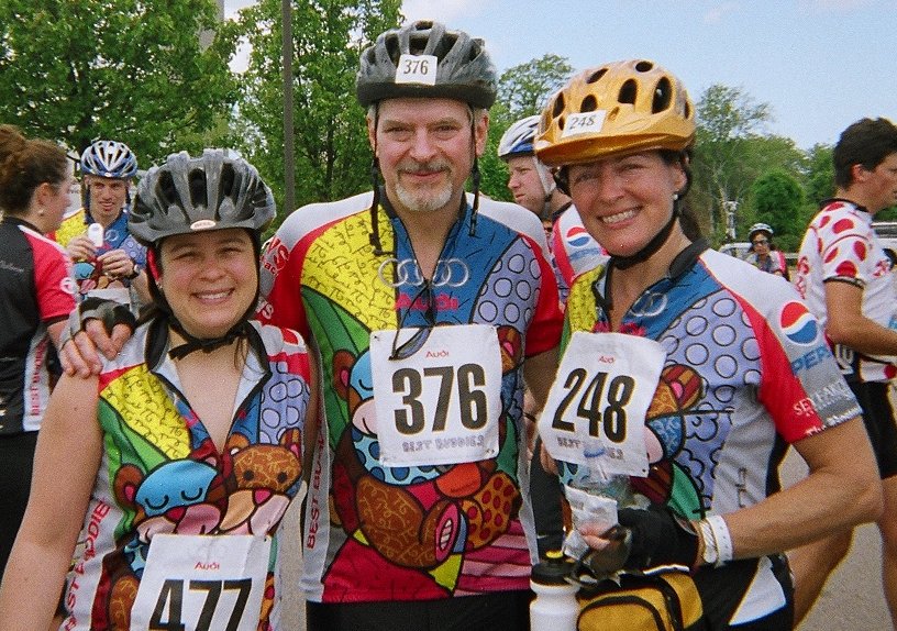 Nikki Beslitko, Eileen McMurrer and Fred Balicki