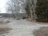 The access road to the Anderson Pond boat launch.