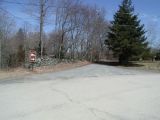 The entrance to the Avery Pond boat launch.