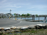The ramp of the Bayberry Lane boat launch.